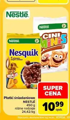 Carrefour Płatki śniadaniowe Nestlé Nesquik oferta