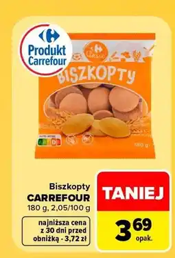 Carrefour Biszkopty Carrefour Classic oferta
