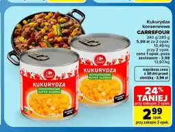 Carrefour Kukurydza konserwowa Carrefour Classic oferta