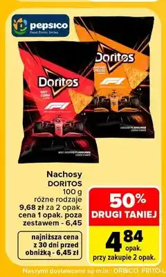 Carrefour Nachosy Doritos Hot Corn oferta