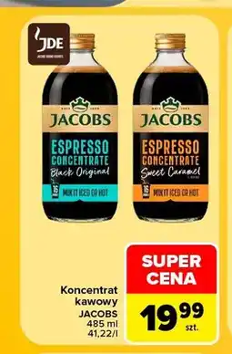Carrefour Koncentrat kawowy Jacobs Espresso Concentrate Black Original oferta