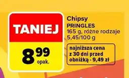 Carrefour Chipsy Pringles oferta