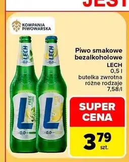 Carrefour Piwo bezalkoholowe Lech oferta