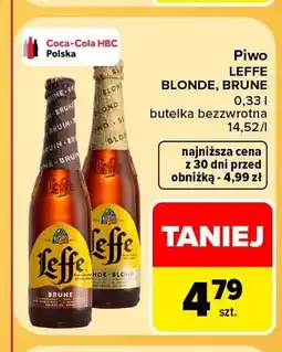 Carrefour Piwo Leffe Blonde oferta