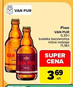 Carrefour Piwo Van Pur Dubbel oferta