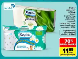 Carrefour Papier toaletowy Regina rumiankowy 8-pak oferta