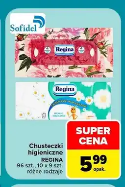 Carrefour Chusteczki higieniczne Regina oferta