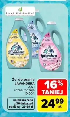 Carrefour Żel do prania Lavandera oferta