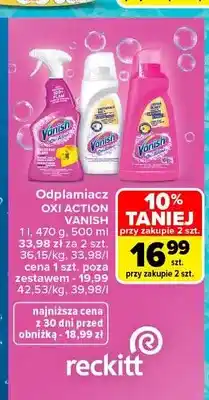 Carrefour Odplamiacz Vanish Oxi Action oferta