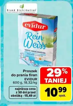Carrefour Proszek do prania firan Evidur oferta