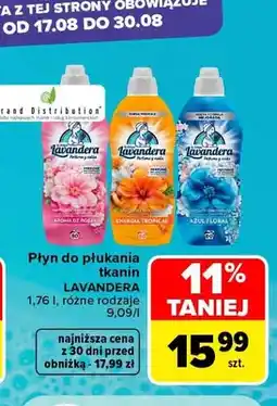 Carrefour Płyn do płukania tkanin Lavandera Aroma de Rosas oferta