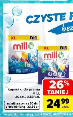 Carrefour Kapsułki do prania Mill Color oferta