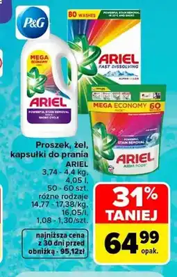 Carrefour Proszek do prania Ariel Alpine oferta