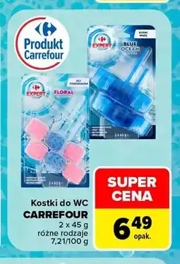 Carrefour Kostki do WC Carrefour Expert Blue Ocean oferta