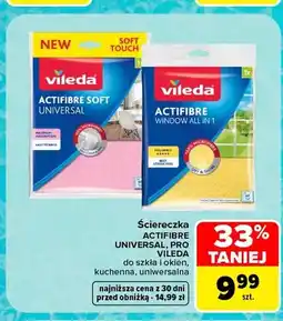 Carrefour Ściereczka Actifibre Soft Universal Vileda oferta