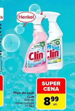 Carrefour Płyn do szyb Clin oferta