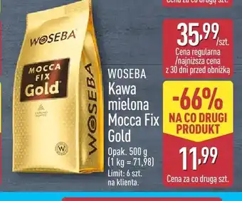 Kawa mielona Mocca Fix Gold Woseba