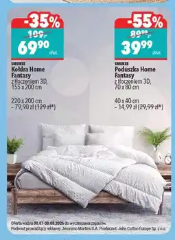 Biedronka Kołdra Home Fantasy Smukee 155x200 cm oferta