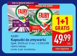ALDI Kapsułki do zmywarki Fairy Platinum Plus oferta