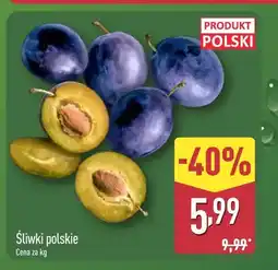 ALDI Śliwki polskie oferta