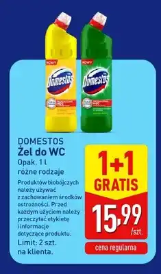 ALDI Żel do WC Domestos żółty oferta