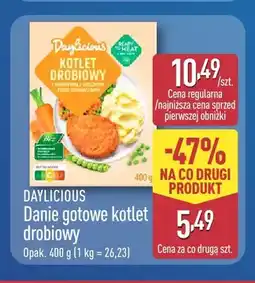 ALDI Danie gotowe kotlet drobiowy Daylicious oferta
