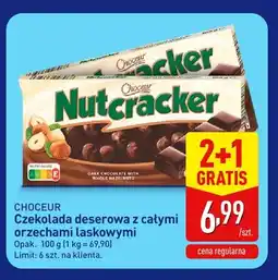 ALDI Czekolada deserowa z całymi orzechami laskowymi Choceur Nutcracker oferta