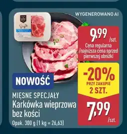 ALDI Karkówka wieprzowa bez kości Mięsne Specjały oferta