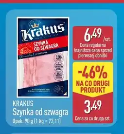 ALDI Szynka od szwagra Krakus oferta