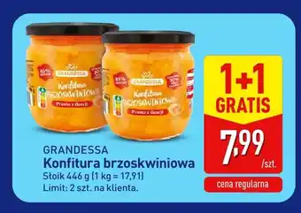 ALDI Konfitura brzoskwiniowa Grandessa oferta