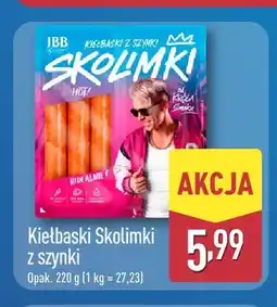 ALDI Kiełbaski Skolimki z szynki JBB oferta