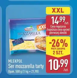 ALDI Ser mozzarella tarty Mlekpol XXL oferta