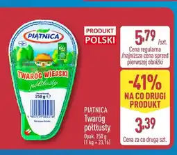 ALDI Twaróg Wiejski półtłusty Piątnica oferta