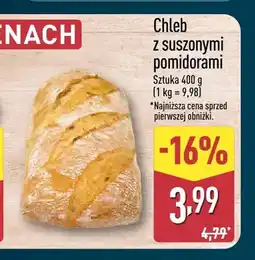 ALDI Chleb z suszonymi pomidorami oferta