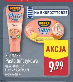ALDI Pasta tuńczykowa Rio Mare Paté z sokiem z cytryny oferta
