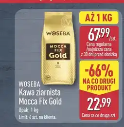 ALDI Kawa ziarnista Woseba Mocca Fix Gold oferta