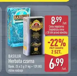 ALDI Herbata czarna Basilur oferta