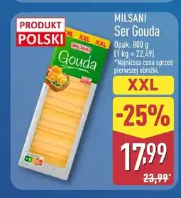 ALDI Ser Gouda Milsani XXL oferta