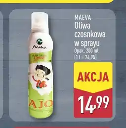 ALDI Oliwa czosnkowa w sprayu Maeva oferta