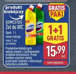 ALDI Żel do WC Domestos 2-pak oferta