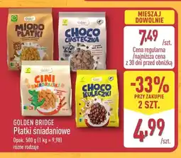 ALDI Płatki śniadaniowe Choco Ciasteczka Golden Bridge oferta