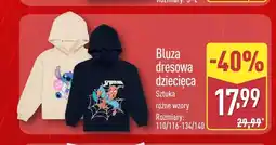 ALDI Bluza dresowa dziecięca oferta