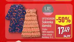 ALDI Sukienka damska Up2Fashion oferta