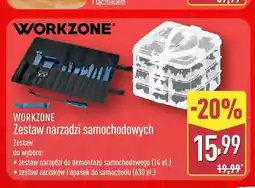 ALDI Zestaw narzędzi samochodowych Workzone oferta