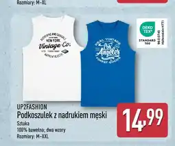 ALDI Podkoszulek z nadrukiem męski UP2FASHION oferta