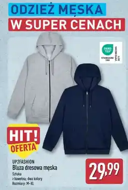 ALDI Bluza dresowa męska UP2FASHION oferta
