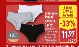 ALDI Majtki damskie Up2Fashion 3-pak oferta