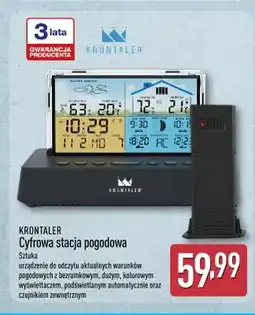 ALDI Cyfrowa stacja pogodowa Krontaler oferta