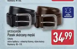ALDI Pasek skórzany męski UP2FASHION oferta