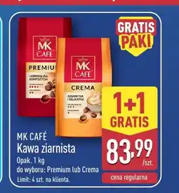 ALDI Kawa ziarnista MK Café Premium oferta